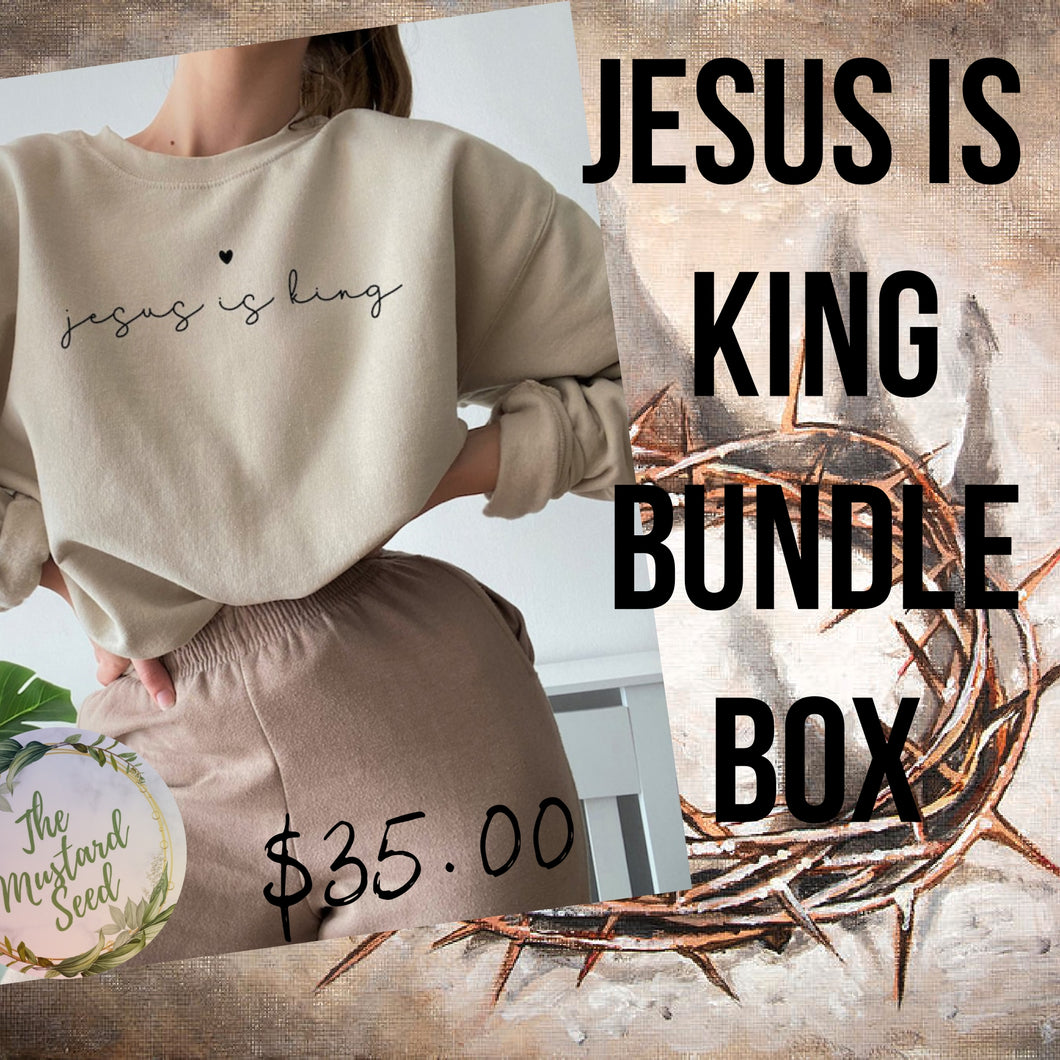 Jesus is king Bundle Box